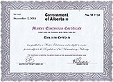 Certificate 1