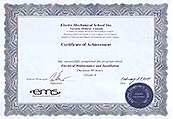 Certificate 3